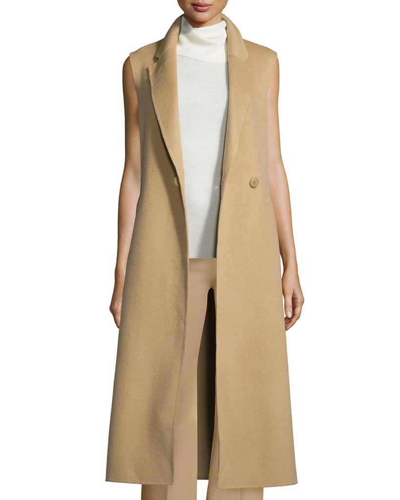 "There are a handful of items that can quickly elevate a simple outfit, and a structured vest happens to be one of them. Once I add Theory's Tremayah DF New Divide Long Vest ($625) to my wardrobe, expect to see me wear it way too often, especially on cold, lazy days." — SS