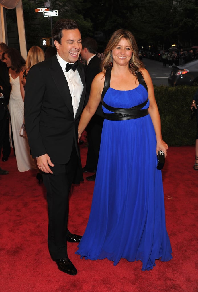 Jimmy Fallon and Nancy Juvonen in May 2012