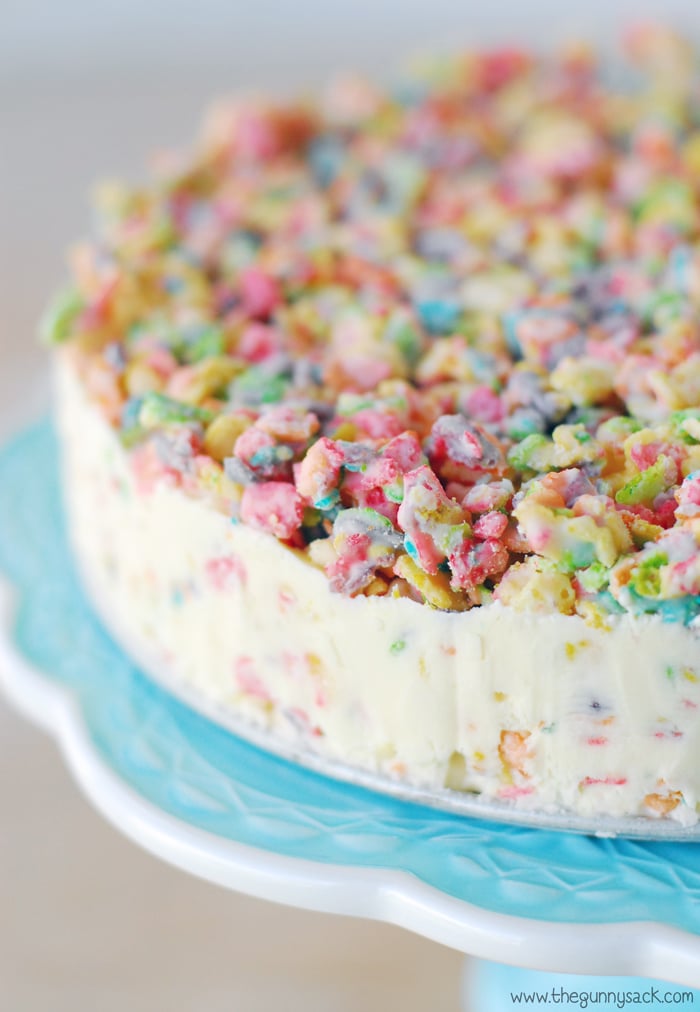 Fruity Pebble Crunch Ice Cream Cake Ice Cream Cake Recipes POPSUGAR Food Photo 7