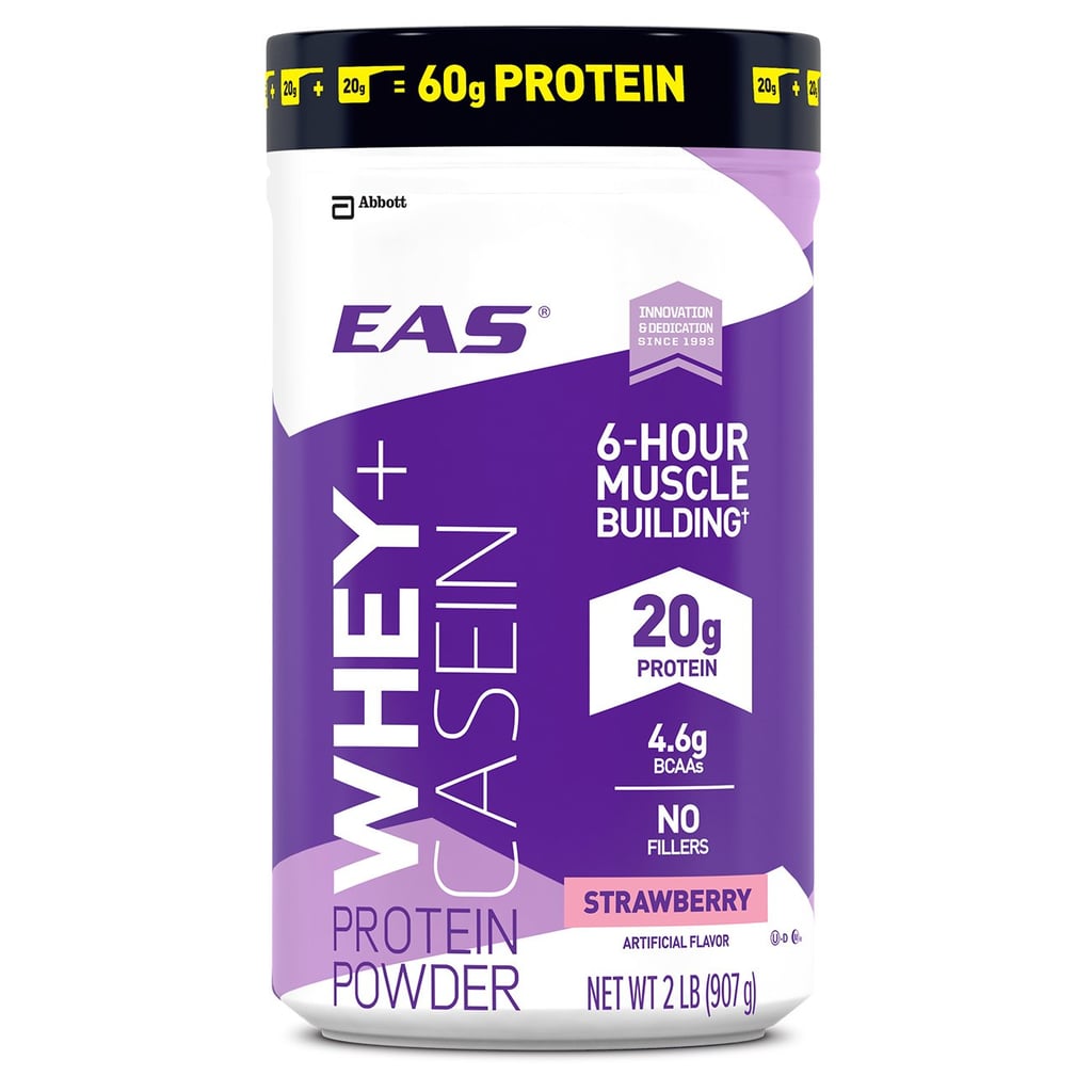 EAS Whey and Casein Strawberry Protein Powder