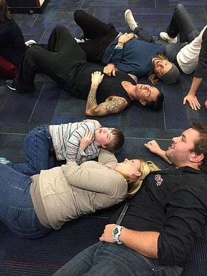 When he joined his biggest fan on the floor during a panic attack and made the whole world melt.