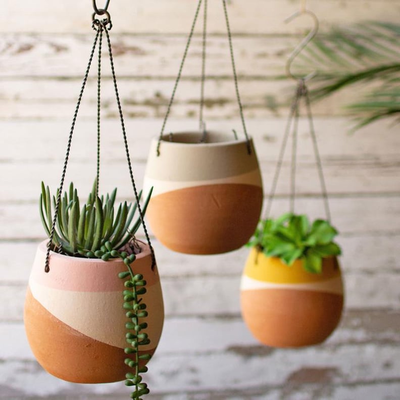 Set of Dipped Hanging Pots