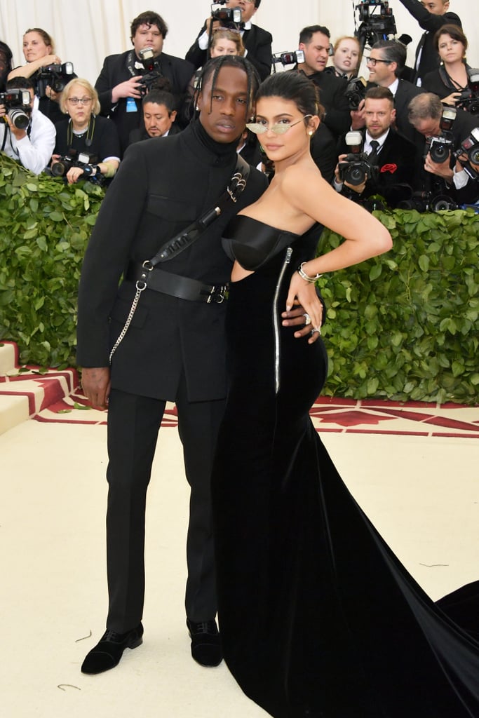 Kylie Jenner and Travis Scott at the 2018 Met Gala