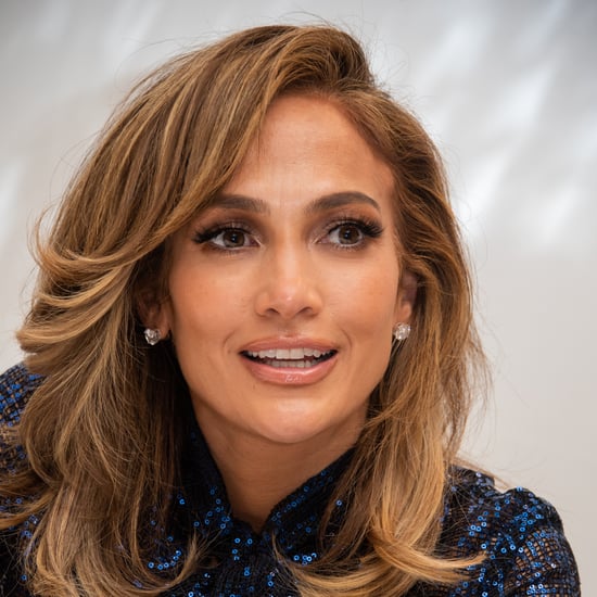 Jennifer Lopez's Navy Nail Polish Colour