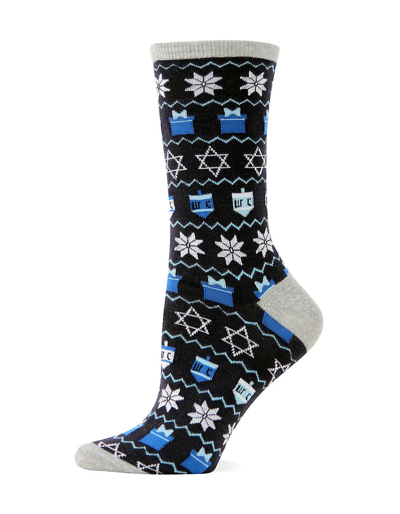 Happy Hanukkah Crew Socks