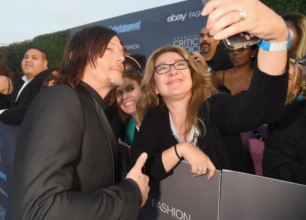 Norman Reedus Looked Really Good at the Critics' Choice Awards, It's Just That Simple