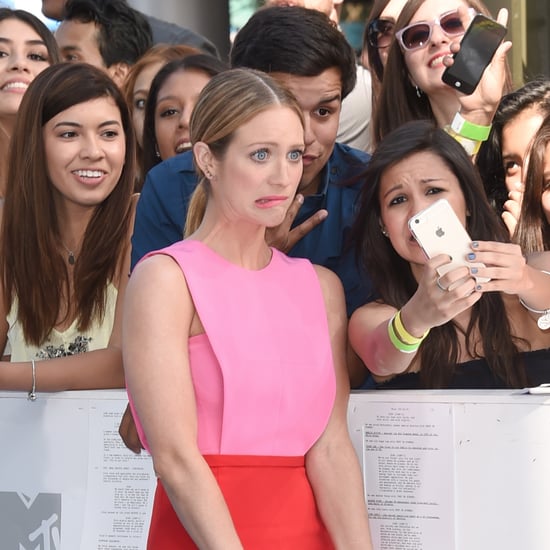 Celebrities Taking Photos With Fans at MTV Movie Awards 2015