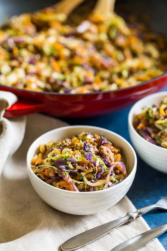 Whole30 Potsticker Stir Fry