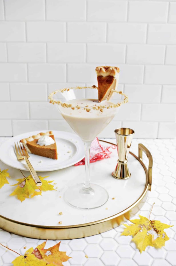 Spiced Pumpkin Pie Martini