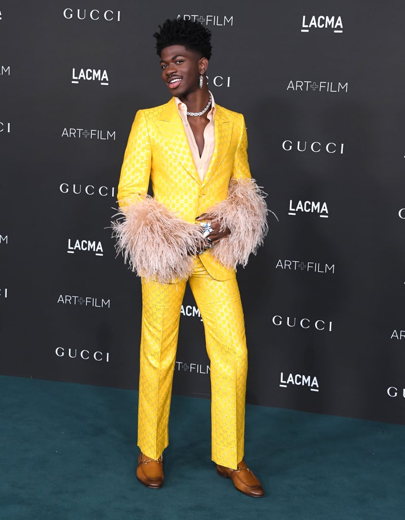 Lil Nas X's Yellow Suit at the LACMA Art + Film Gala