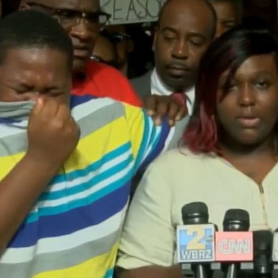 Alton Sterling's Son Cries at Mom's Press Conference