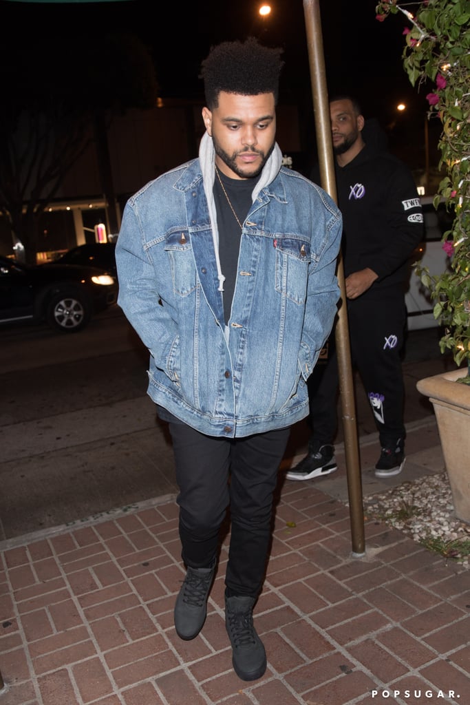 The Weeknd and Katy Perry Out in LA November 2017