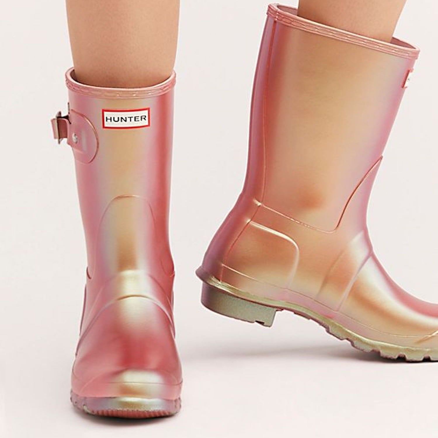 hunter hyper pink boots
