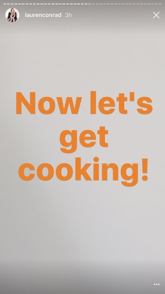 Lauren Conrad Chicken Pot Pie Recipe on Instagram