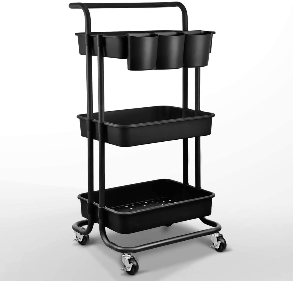 Get Organized: Asoopher 3-Tier Rolling Utility Cart