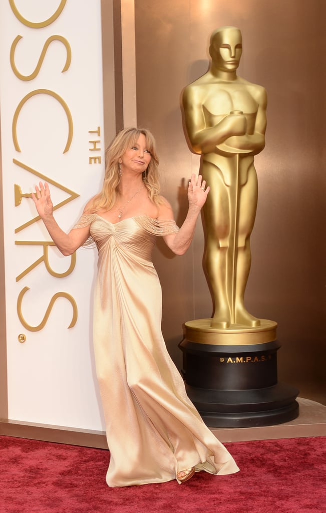 Goldie Hawn at the 2014 Oscars.