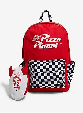 Loungefly Disney Pixar Toy Story Pizza Planet Checkered Backpack