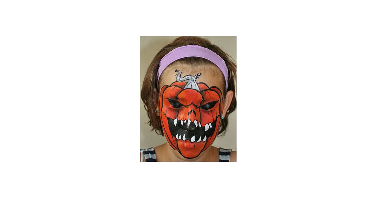 Scary Halloween Face Paint