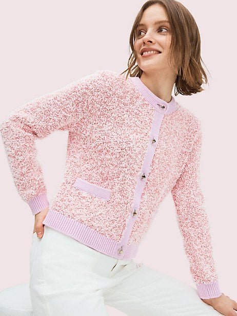 Kate Spade NY Knit Tweed Cardigan | These 22 Spring Arrivals From Kate Spade  NY Are So Pretty, We Want Every Last One | POPSUGAR Fashion Photo 5