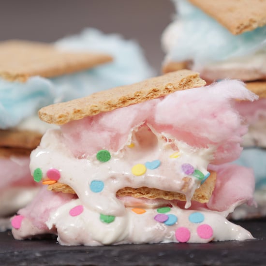 Cotton Candy S'mores Recipe