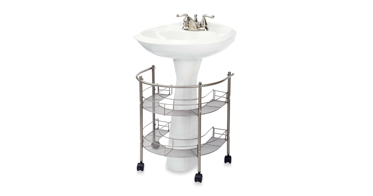 Bed Bath Beyond Rolling Organizer For Pedestal Sink 13 Genius