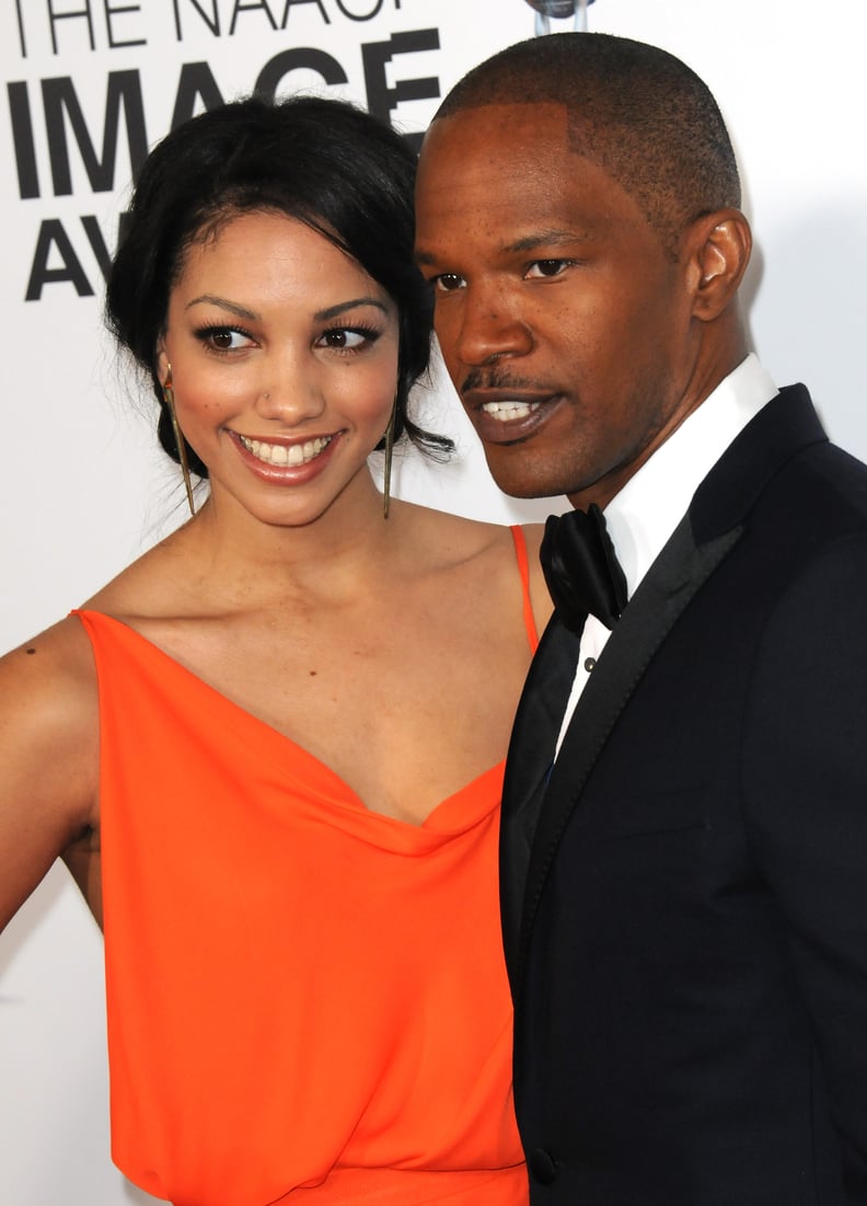 Jamie and Corinne Foxx in 2013