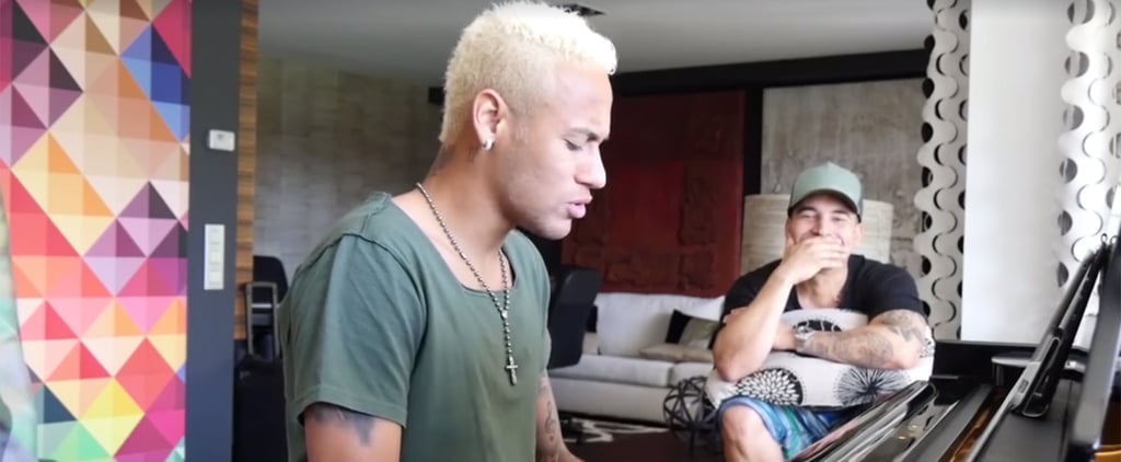 Neymar Jr. Performing His Song "Yo Necesito" Video