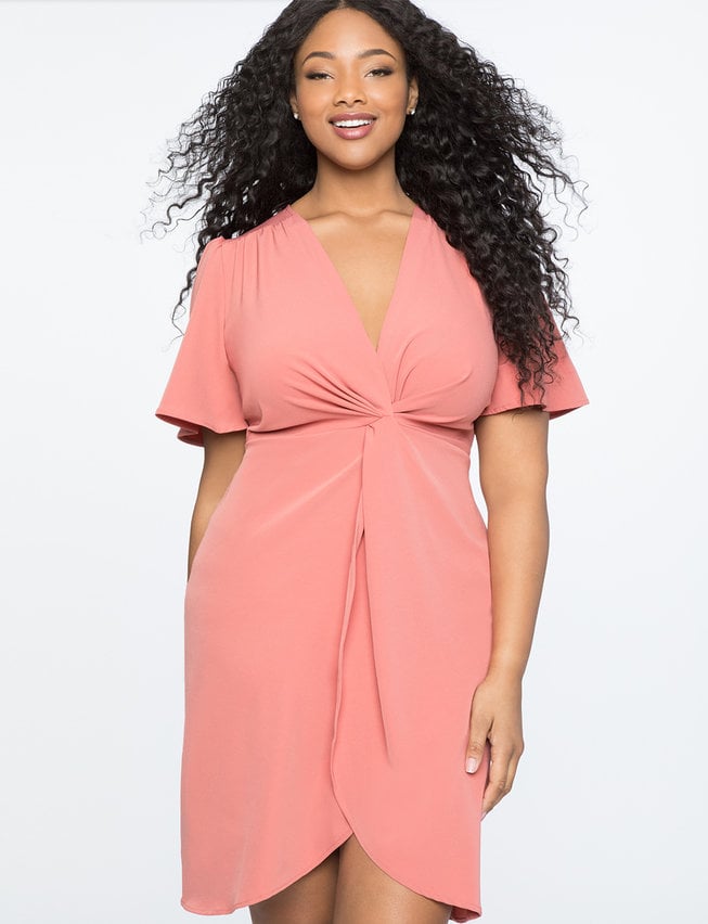 Twist Front Dress