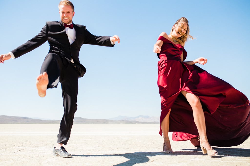 Sexy Desert Engagement Photo Shoot