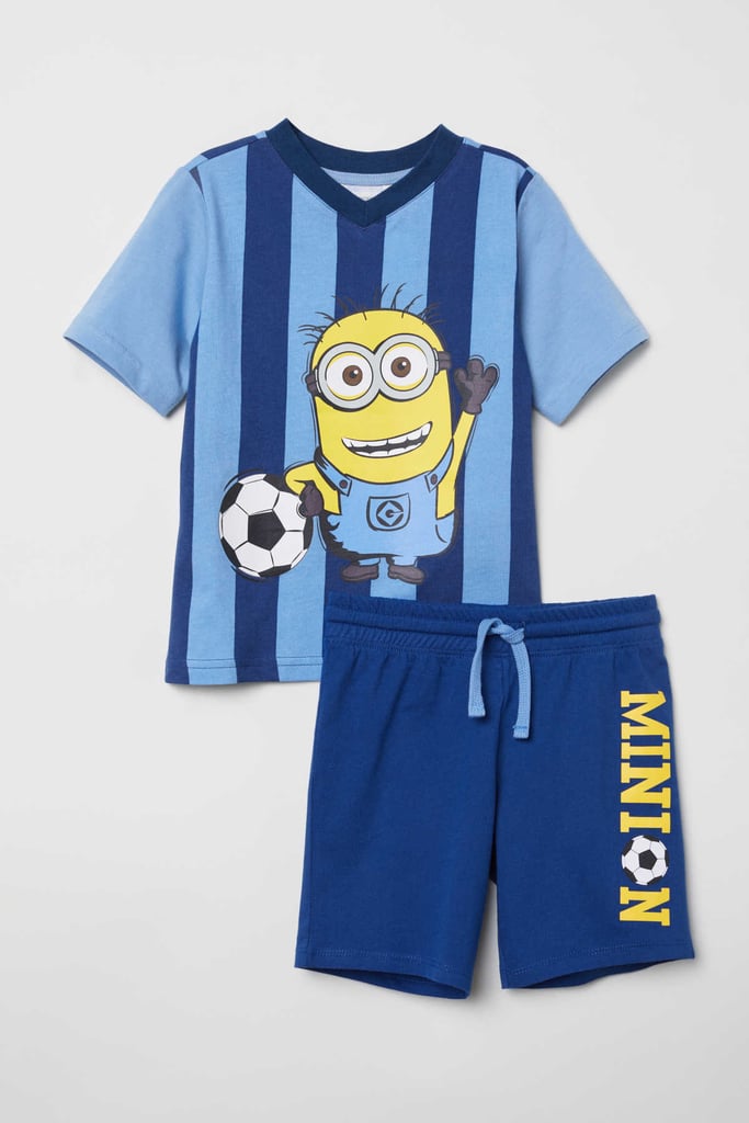 H&M T-Shirt and Shorts