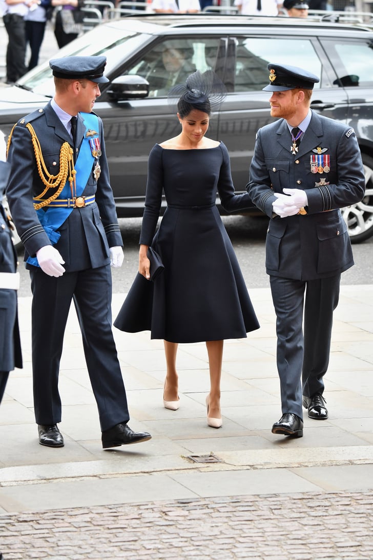 Meghan Markle's Black Givenchy Dress | POPSUGAR Fashion ...
