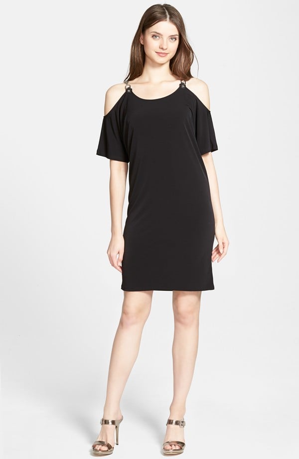 MICHAEL Michael Kors Chain Strap Cold Shoulder Dress ($120)