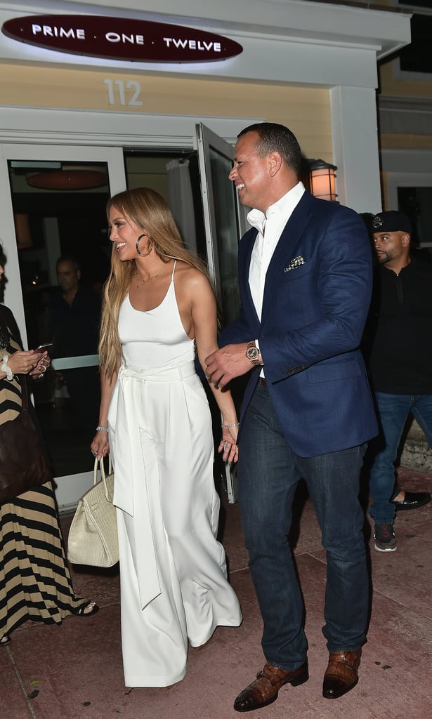 Jennifer Lopez All White Outfit July 2017