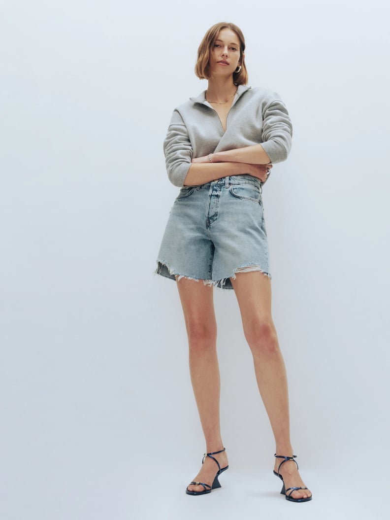 Asymmetrical Waist Bermuda Shorts - Women - Ready-to-Wear