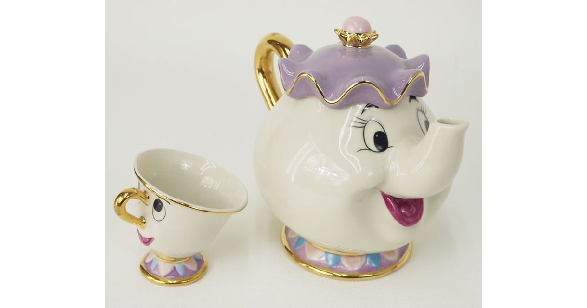 Beauty and the Beast Teapot and Cup Disney Kitchen Products