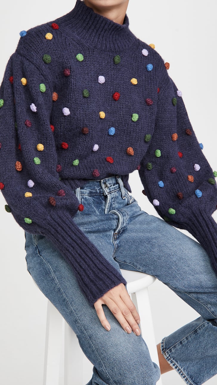 Farm Rio Colorful Dots Sweater Best Sweaters For Women 2020