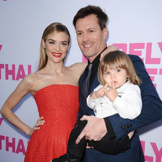 Jaime King With Husband and Son on the Red Carpet