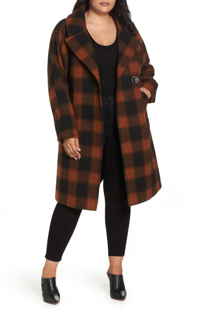 Rachel Rachel Roy Oversize Boiled Wool Coat