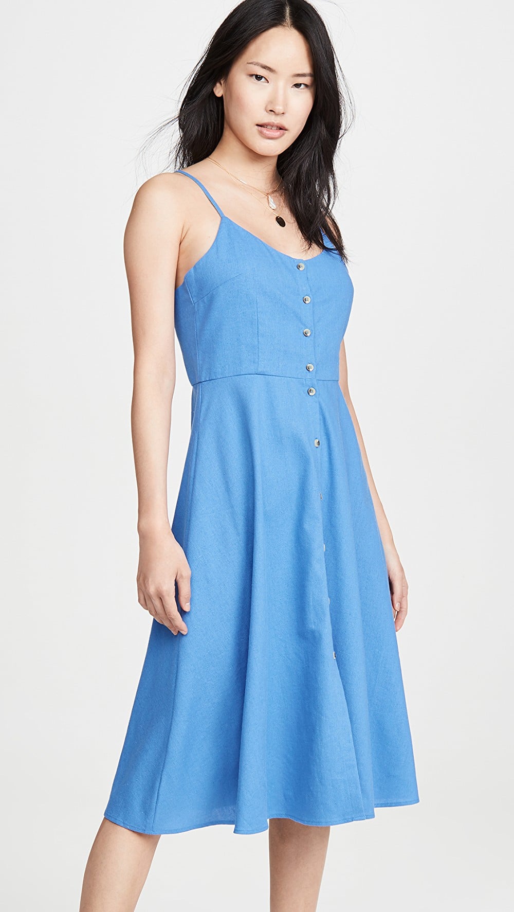 Rollas eve linen dress Clearance