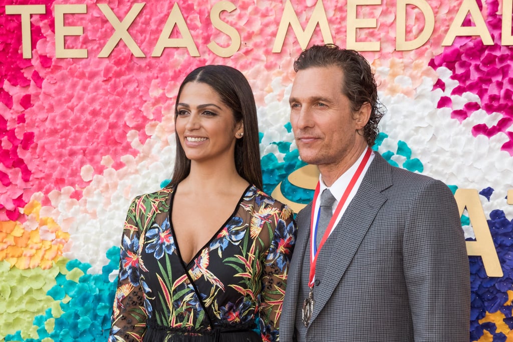 Matthew McConaughey and His Family at Texas Medal of Art