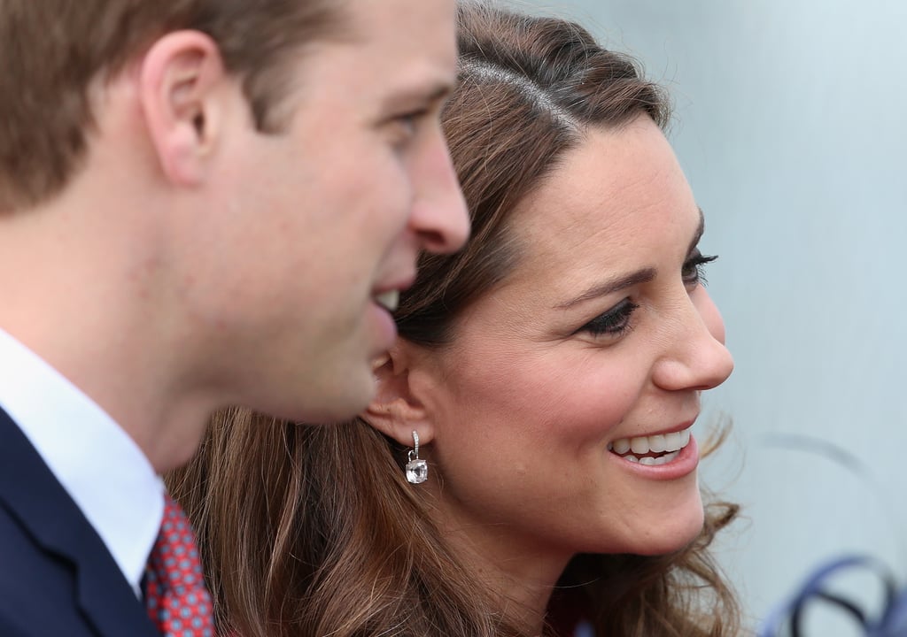 Kate Middleton Wearing Pink Mulberry Coat