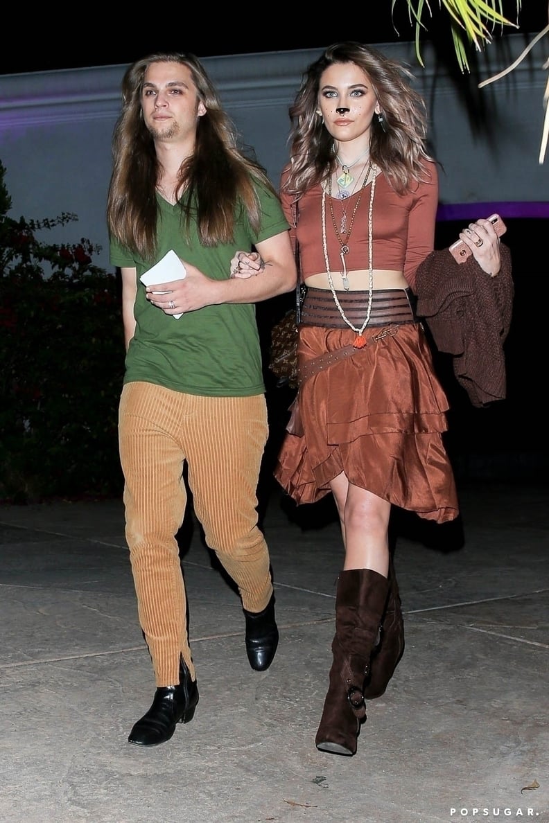 Paris Jackson and Gabriel Glenn as Scooby-Doo and Shaggy