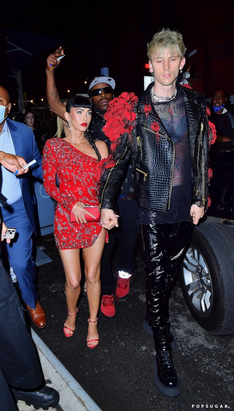 Megan Fox and Machine Gun Kelly at the 2021 Met Gala Afterparty