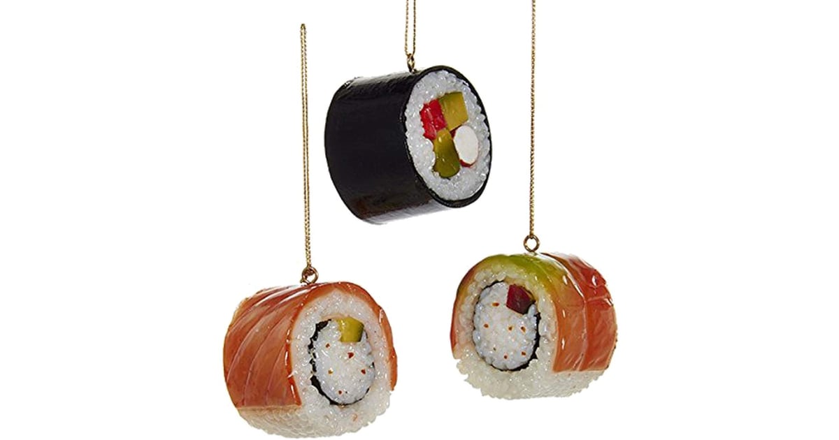 Sushi Christmas Ornament Set The Best Gifts For Sushi Lovers 2020