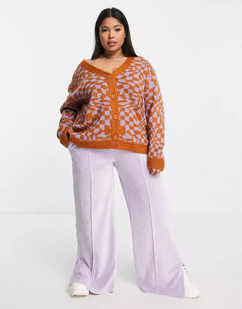 A Playful Knit: ASOS Design Curve Oversized Cardigan