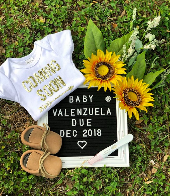 Sunflowers and Baby Shoes