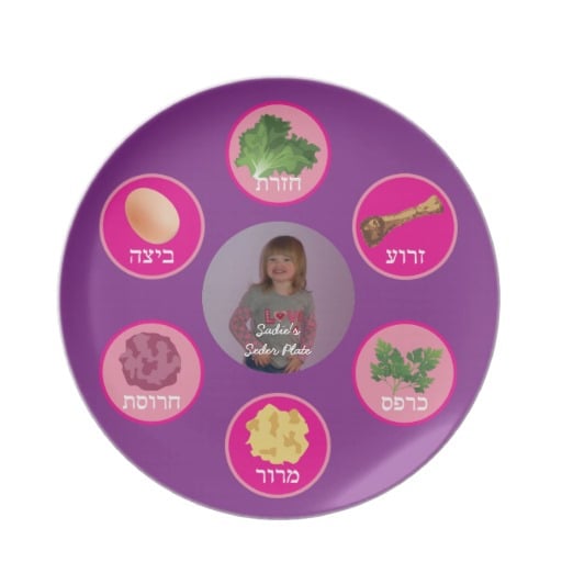 Personalized Seder Plate