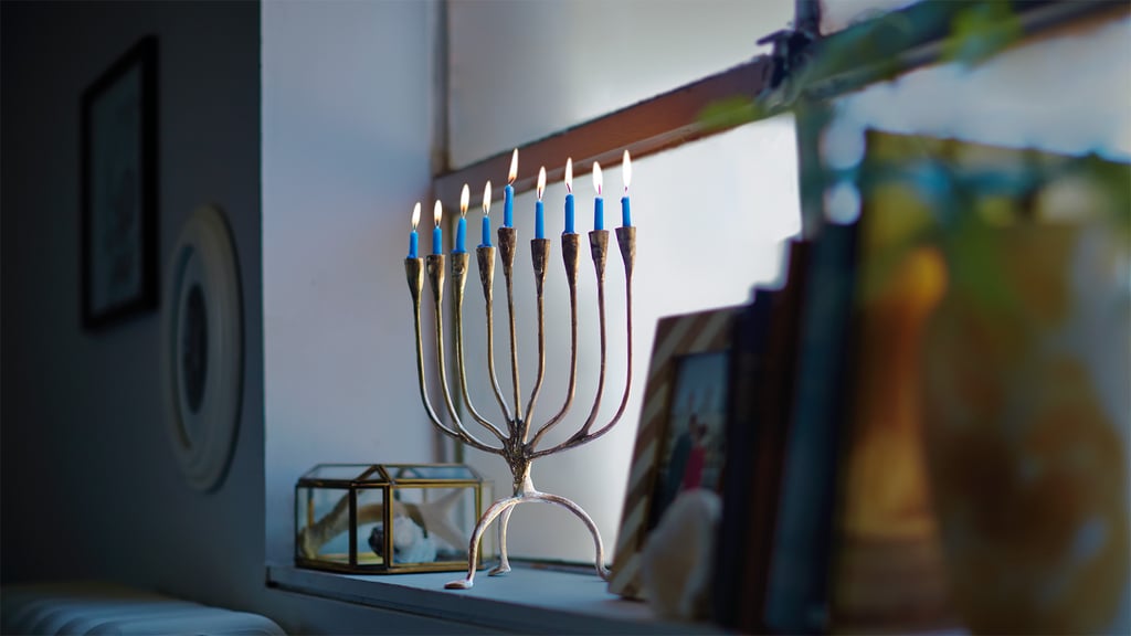 Menorah Zoom Background