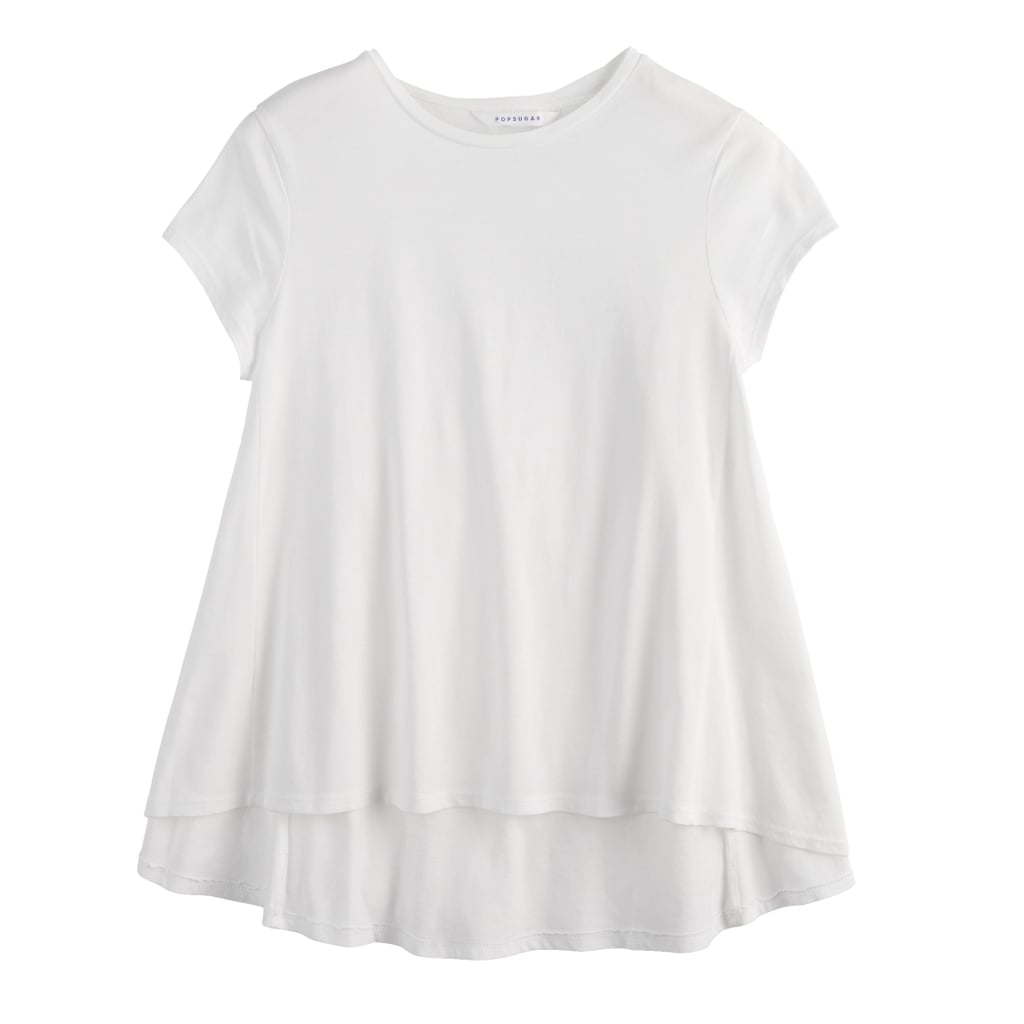 Babydoll Swing Tee in Bright White