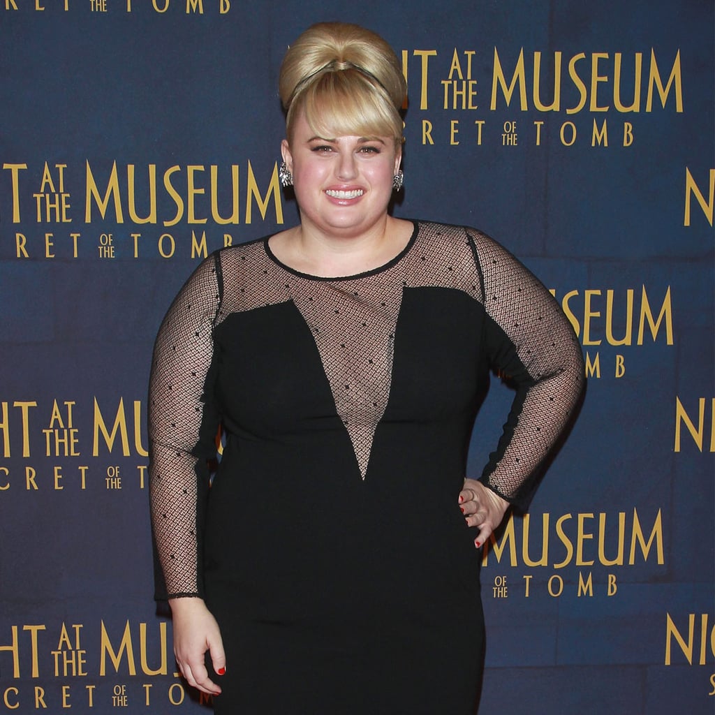 rebel wilson black dress